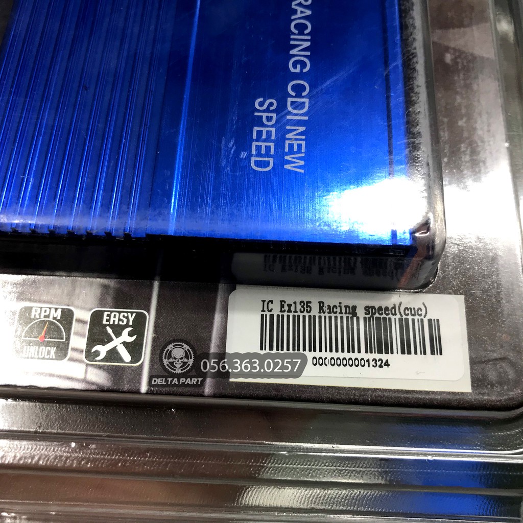 Ic exciter 135 ex 2010 mở tua chính hãng ATE 8 map tăng chỉnh | ic độ ex135
