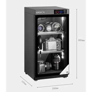 Tủ chống ẩm ANDBON AD-50S (50 Lít điện tử)