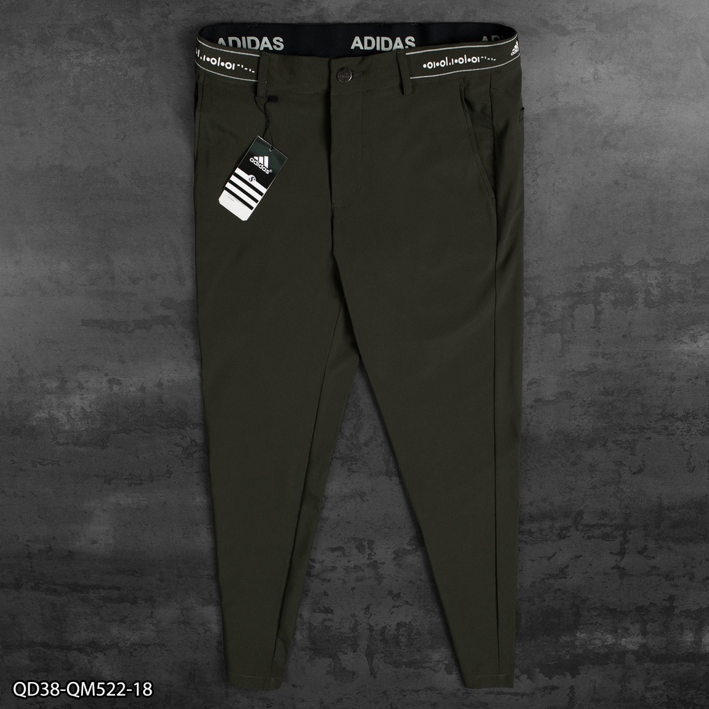 Quần Dài Golf Adidas Xi Dãn Xịn QD38 - in viền lưng VNXK