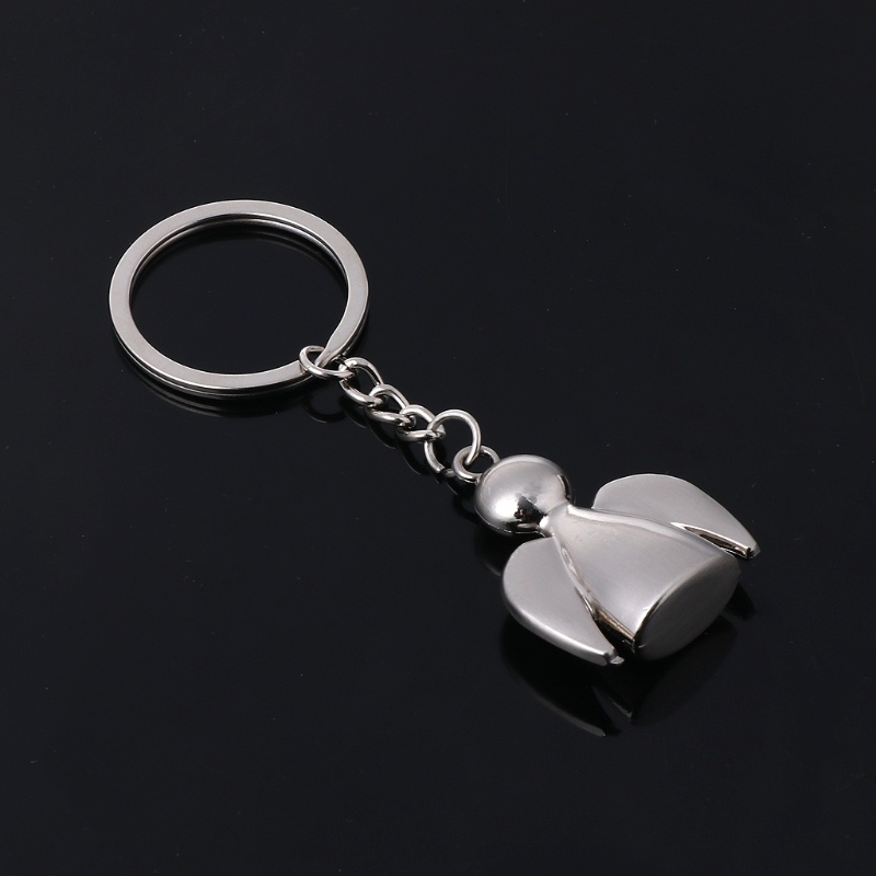 Móc Khóa Kim Loại Hình Búp Bê Đáng Yêu