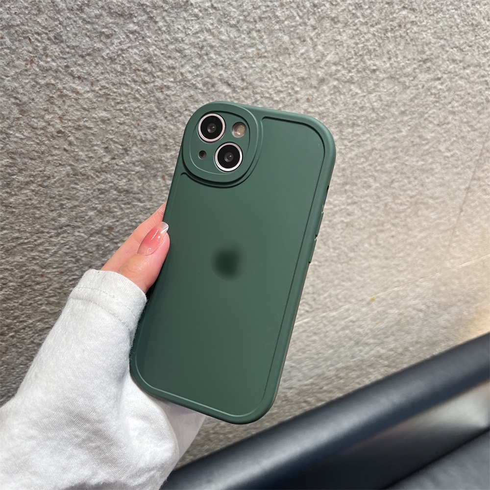 Ốp Điện Thoại TPU Mềm Đơn Giản Chống Rơi Cho iPhone 13 12 11 Pro Max Promax XS Max XR X 7 Plus 8 8Plus