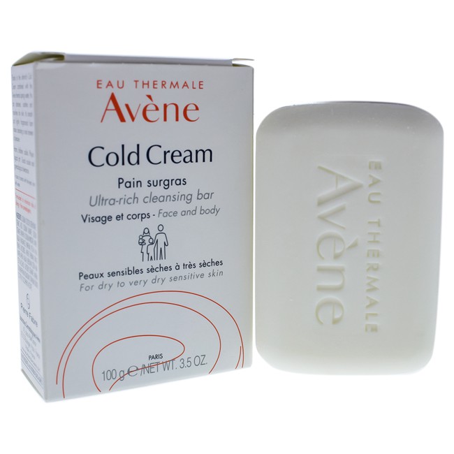 Xà Phòng Avene Dành Cho Da Nhạy Cảm - Avene Cold Cream Cleansing Bar 100g