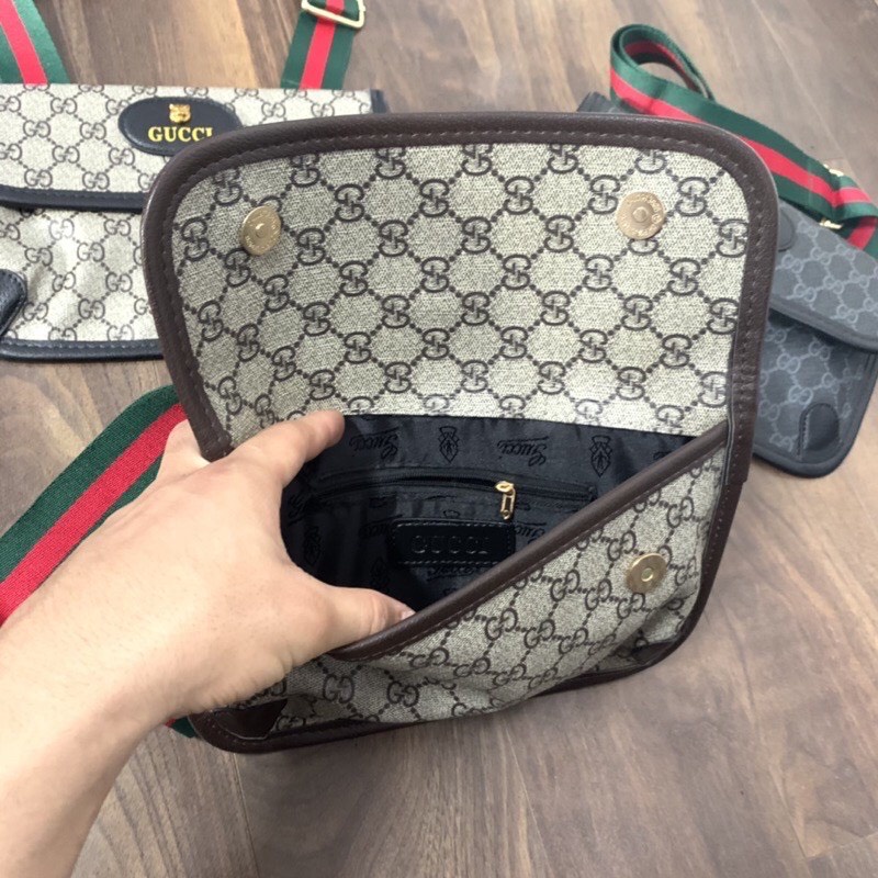 Túi Đeo Chéo G.C Hoạ Tiết Dập Vân Nổi Sang Trọng - Bag Đeo Chéo Nam Nữ Da Cao Cấp