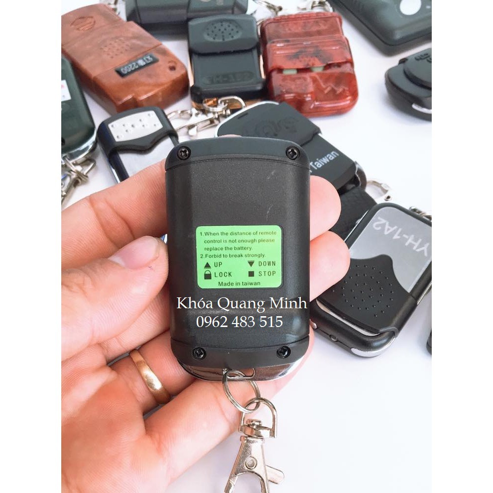 Điều khiển cửa cuốn TEC Mã Gạt chống nước chính hãng mã gạt 433mhz