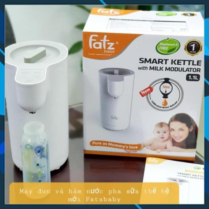Máy đun và hâm nước pha sữa thông minh Fatzbaby SMART 1 FB3801MX Sản phẩm chính hãng đổi trả trong vòng 30 ngày