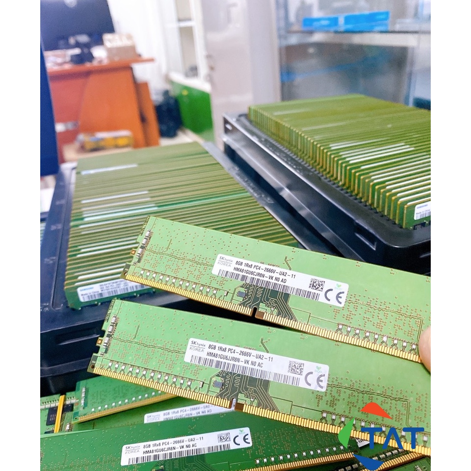 Ram PC Hynix 8GB DDR4 2666MHz Chính Hãng - Bảo hành 36 tháng