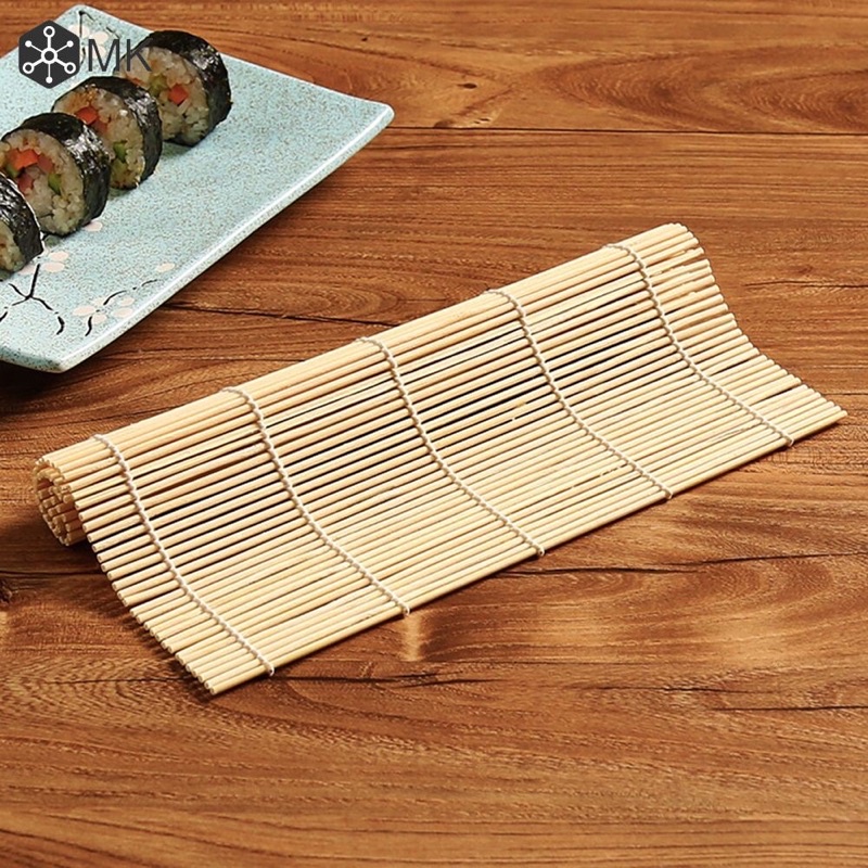 Mành tre cuộn cơm rong biển kimbap, cuốn sushi, cuộn tròn dùm làm lót nồi hoặc cuộn sushi