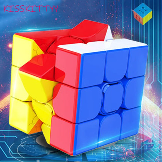 kisskittyy  Magic Cube Plastic Solar System Magic Cube Puzzles Toys For Beginner infinity cube magic rubik blocks Good rubik blocks