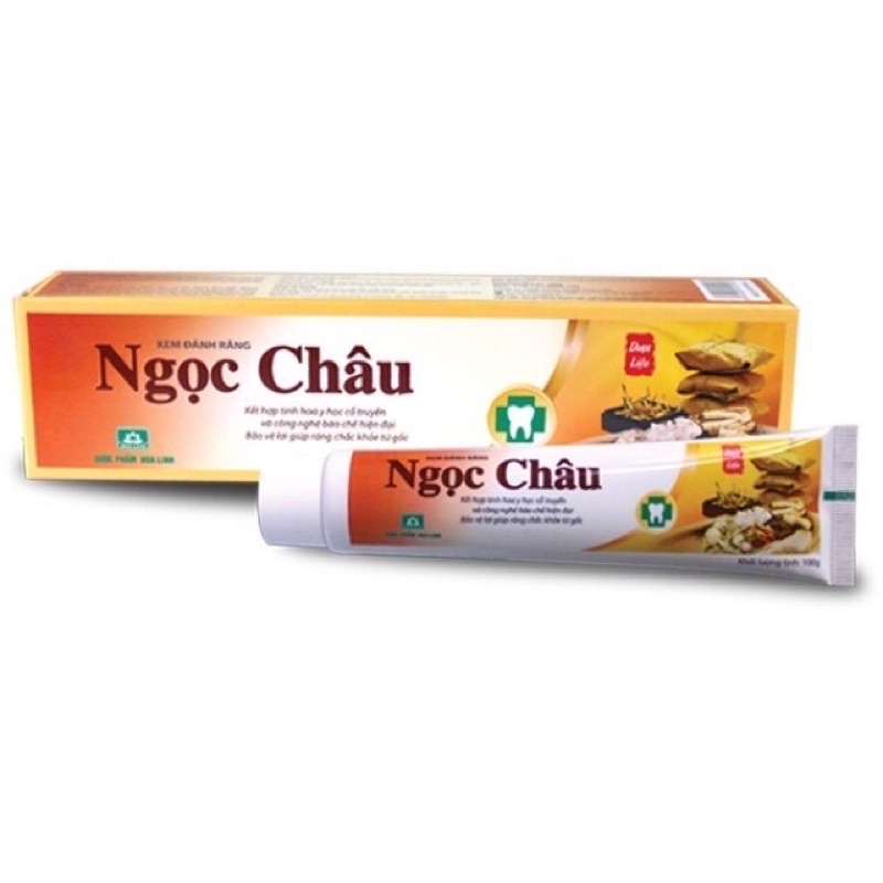 Kem đánh răng Ngọc Châu tuyp lớn 125g