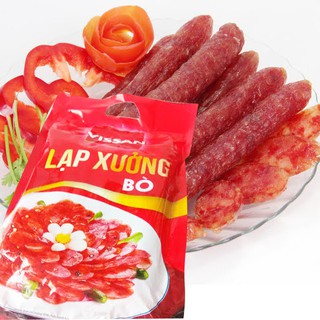 LẠP XƯỞNG BÒ VISSAN 200G,500G/GÓI ( DATE MỚI , HSD 3 ĐẾN 6 THÁNG)