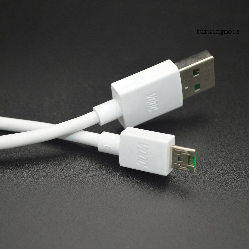 Dây Cáp Sạc Đồng Bộ Dữ Liệu Micro USB Nhanh 1m 4A Cho OPPO / VOOC / Android