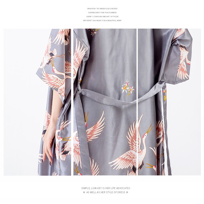 Áo khoác ngủ Kimono gợi cảm cho nữ | WebRaoVat - webraovat.net.vn