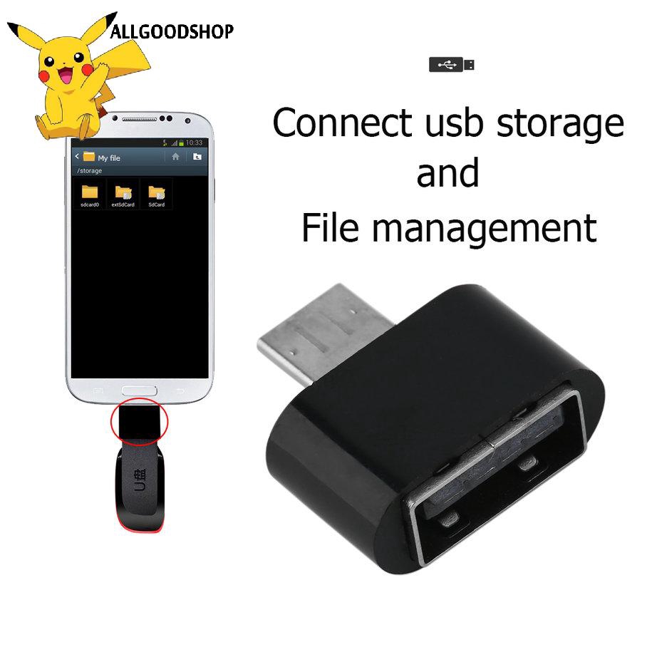 Đầu Chuyển Đổi Micro Usb Sang Usb 2.0 Otg