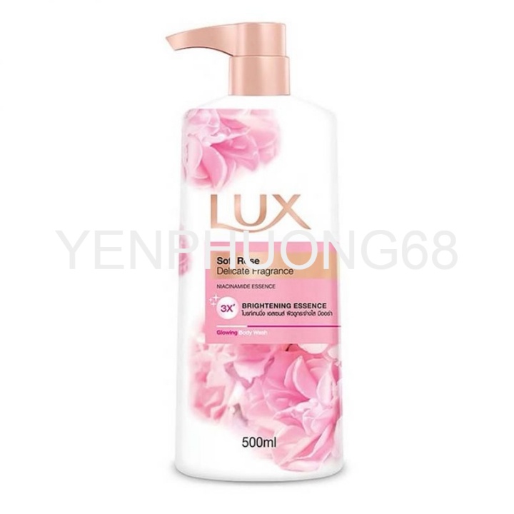 Sữa tắm Lux trắng da hương nước hoa Thái Lan 500ml
