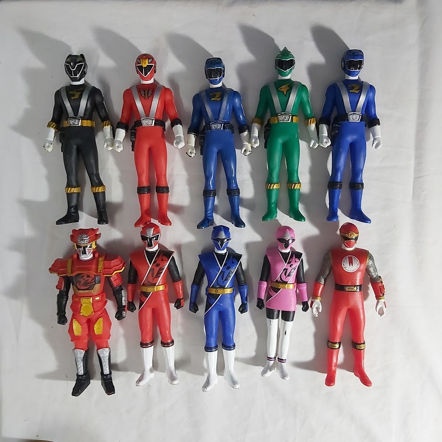 Đồ Chơi Mô Hình 5 Anh Em Siêu Nhân Super Sentai Heroes Figure