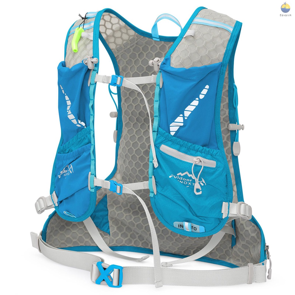 12L Cycling Hydration Backpack Lightweight Riding Vest Pack Backpack for Outdoor Running Camping Hiking Mountaineering