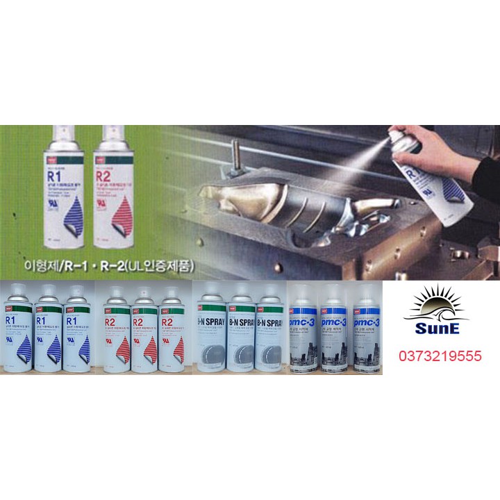 Dầu tách khuôn R-1 R1 NABAKEM sử dụng cho sản phẩm đúc cho sản phẩm đúc không phủ sơn R1