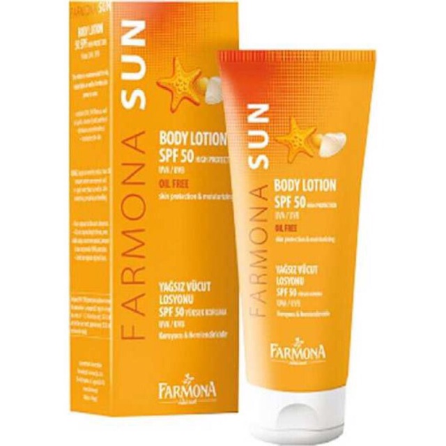 Farmona Sun Face Cream ⚜️CHÍNH HÃNG⚜️ Kem chống nắng Farmona Sun Oil Free SPF 50 (50ml)