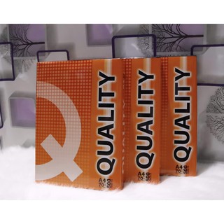 Giấy A4 Quality 70gsm ( 5 Ream/ thùng)