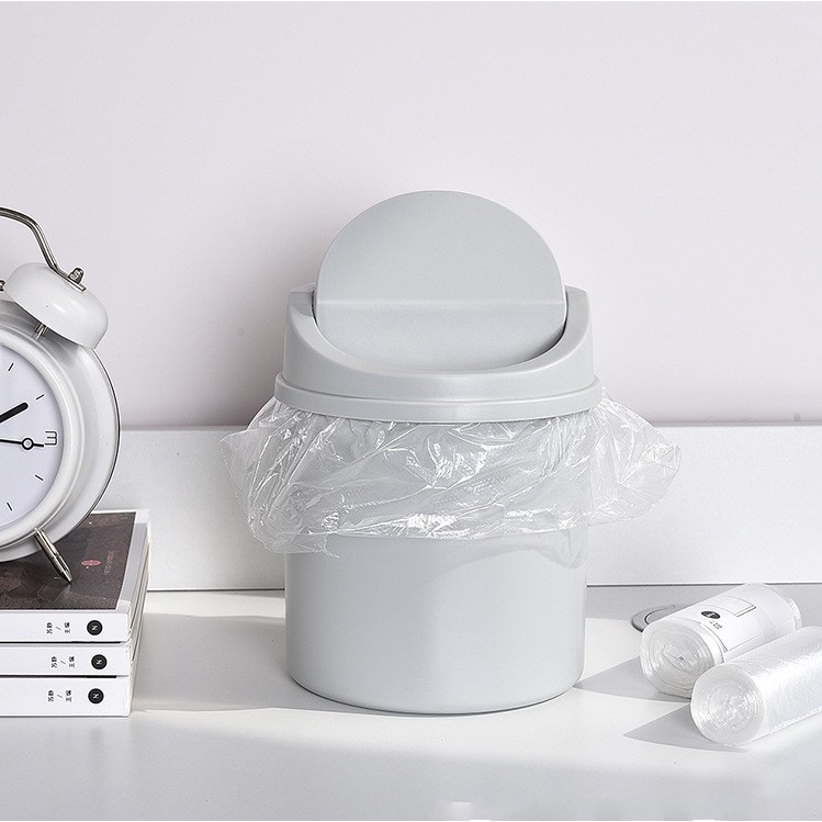 Thùng Rác Mini Để Bàn Tiện Dụng Cho Gia Đình / Văn Phòng