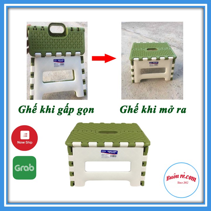 Ghế nhựa xếp SONG LONG đẩu bé siêu chắc chắn – Buôn rẻ 00639