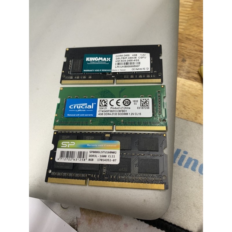 Ram laptop DDr3 4GB Bus 1066 - PC 8500 hynix tháo máy macbook củ