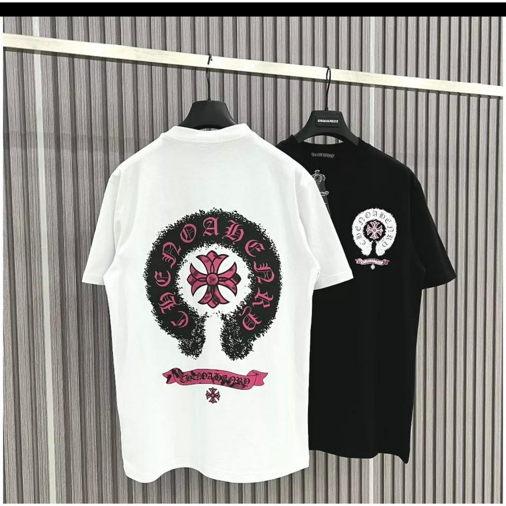 Áo thun nam nữ họa tiết Thập Tự Chrome Hearts