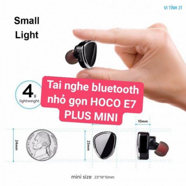 Tai nghe bluetooth nhỏ gọn HOCO E7 PLUS MINI