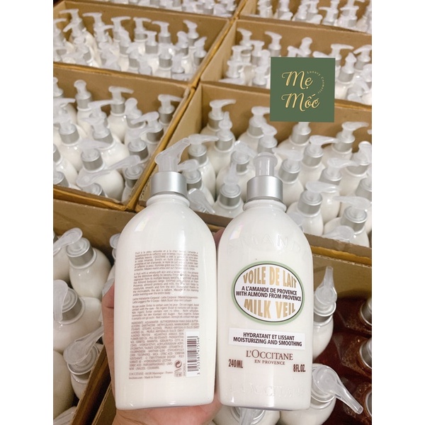 Sữa dưỡng thể hạnh nhân L'Occitane Almond Milk Veil