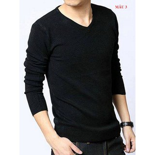 ÁO LEN NAM CỔ TIM TRƠN