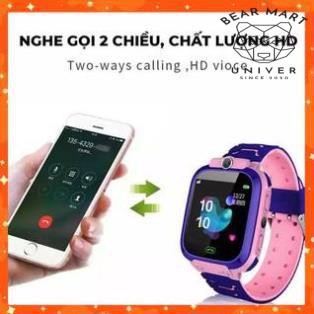 💕Tặng Kèm Sim 3G💕 Đồng Hồ Thông Minh Định Vị Trẻ Em Q12, Đồng Hồ Giám Sát, Gọi Điện, Video Call, Chống Nước Ip67