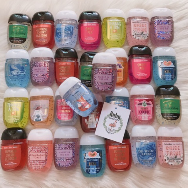 Gel Rửa Tay Khô Bath & Body Works PocketBac Anti-Bacterial Hand Gel (29ml)