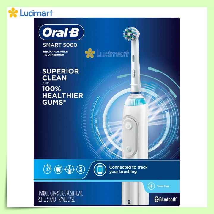 Bàn chải điện Oral-B Smart 5000 [Hàng Đức]