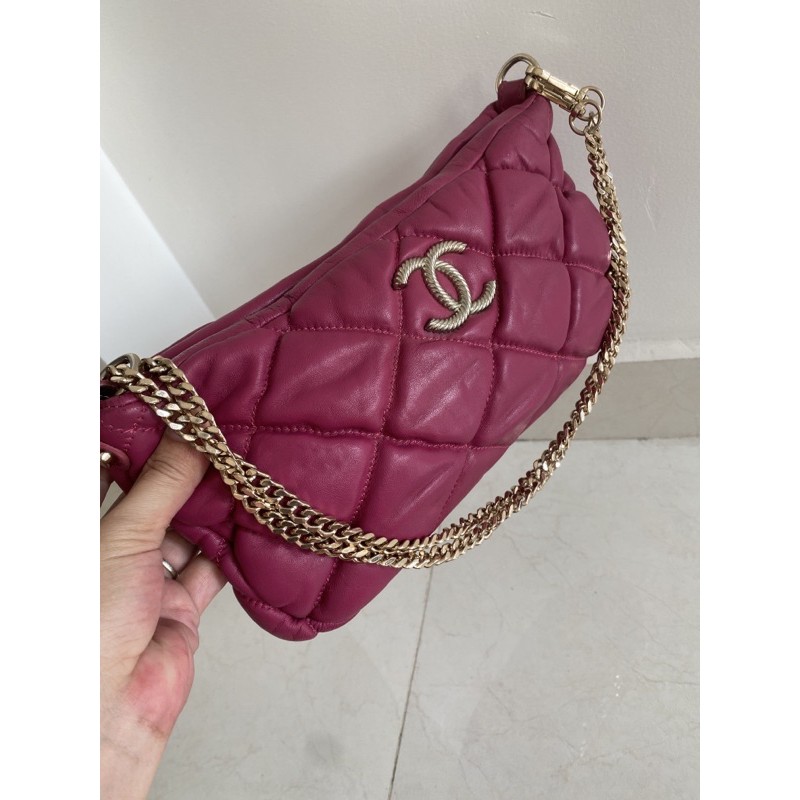 Túi xách hồng chuẩn si size 30