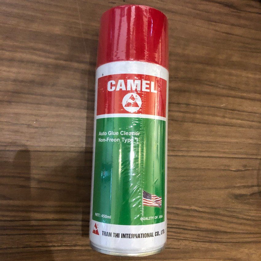 [SALE] Dung Dịch Tẩy Vết Keo Dán Camel 450ml, Loại Bỏ Decal, Vết Keo Dính Lâu Ngày Trên Mọi Bề Mặt Mà Không Ăn Mòn