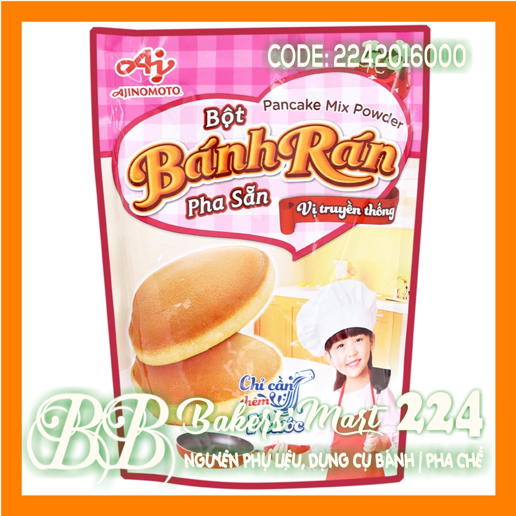 Bột bánh rán pha sẵn AJINOMOTO - Vị TRUYỀN THỐNG - Gói 200gr