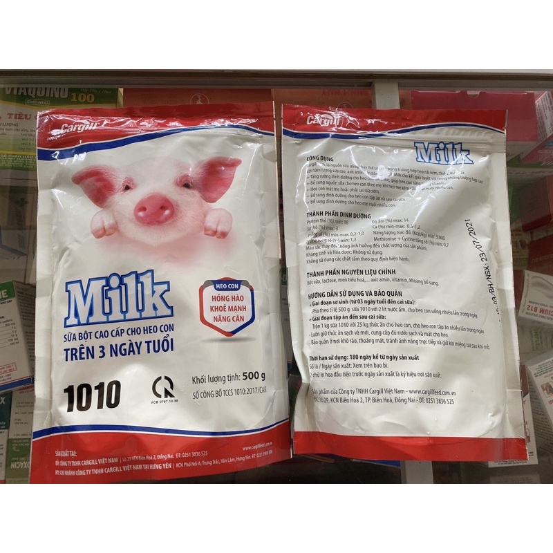 Sữa cho heo con mới đẻ