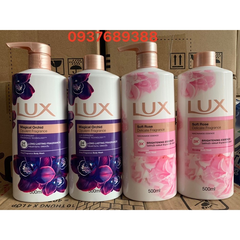 COMBO 2 Chai Sữa Tắm LUX Thái Lan 500ml