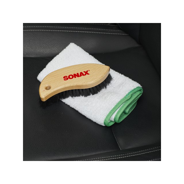 Bộ chăm sóc ghế da ô tô cao cấp - SONAX Premium Class Leather Care Set / LeatherCleaner