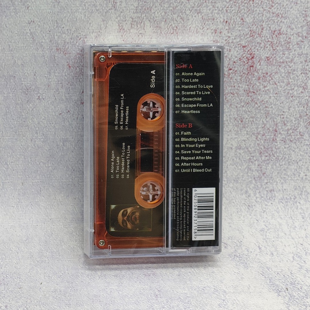 Băng Keo Mới Thương Hiệu Tiếng Anh Unopened Wicken Album The Weeknd Sau Tiếng Anh Hoàn Toàn Mới