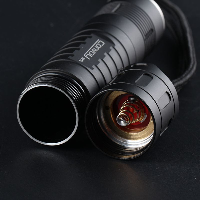 Đèn Pin Convoy S21B Có Đèn LED 40 Bóng 21700 6A / 8A