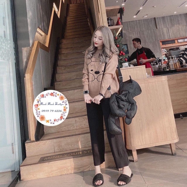 Set umi gấu nâu