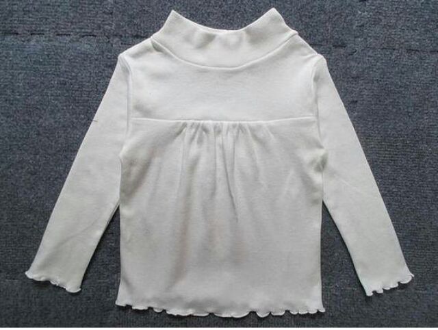 Áo cao cổ cotton dầy xuất Nhật