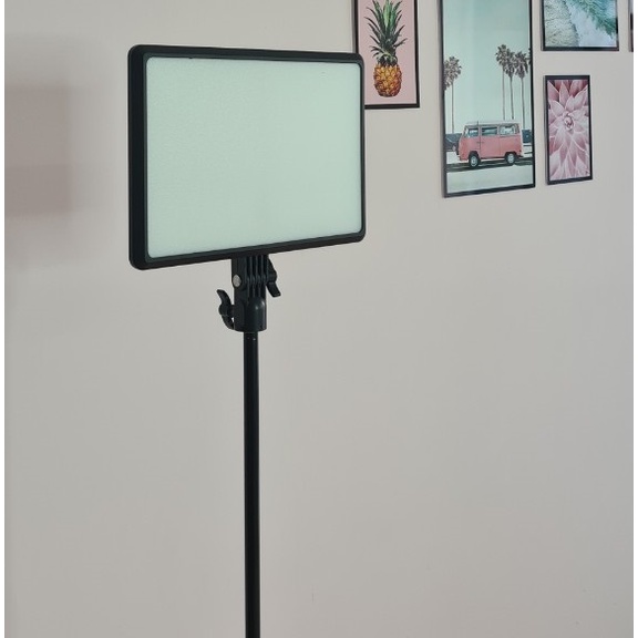 Bộ đèn Photograpphy A112 12 inch kèm chân 2 mét hỗ trợ quay phim, chụp ảnh , makeup spa ,livestream chuyên nghiệp