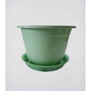 Đĩa tròn lót chậu đường kính cả đĩa 12 cm, lòng đĩa 10 cm