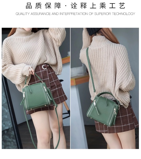 Túi trống khoá sườn phong cách Hàn Quốc | BigBuy360 - bigbuy360.vn