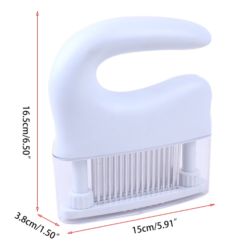 Dụng Cụ Dầm Liền Thân Bằng Thép Không Gỉ Với 48 Lưỡi Dao Siêu Sắc Bén