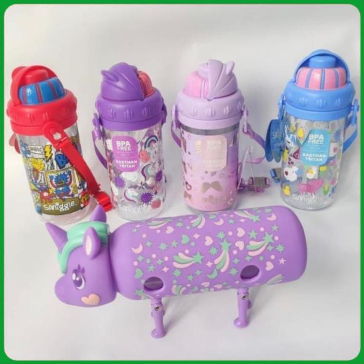 Bình Nước Thời Trang Cho Bé Smiggle Stroll Bottle - Chính Hãng Úc