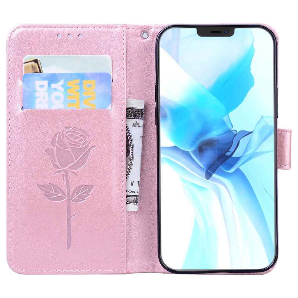 Bao da điện thoại PU có ngăn thẻ cho iPhone 12 iPhone 11 Pro Max 12 Mini SE 2020 X XS Max XR iPhone 8 iPhone 7 Plus