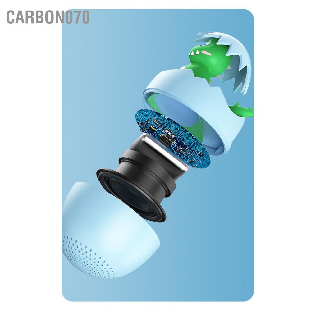 Carbon070 Bluetooth Speaker Outdoor Portable Novel Eggshell Shape Wireless Mini Desktop